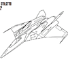 TERRAN REPUBLIC (Space Wings) - S-F122B Stiletto light interceptor